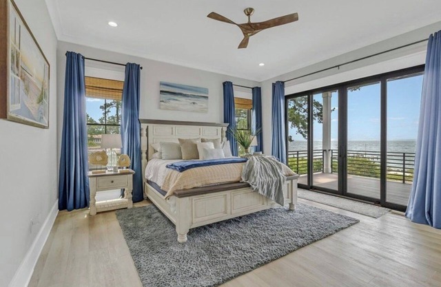 Gorgeous River Luxury Waterfront Home ~ Dock, Steller Open Water & Sunset Views