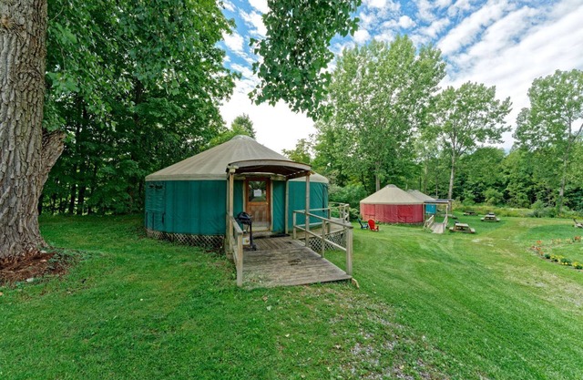 Gorgeous Yurt for Family Getaways in Upstate New York