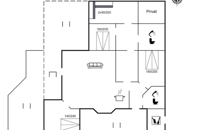 "Gothfred" - 1km from the sea by Interhome