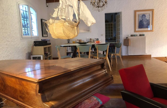 Grande Villa Dans Immense Parc Arbore et Clos Belle Piscine