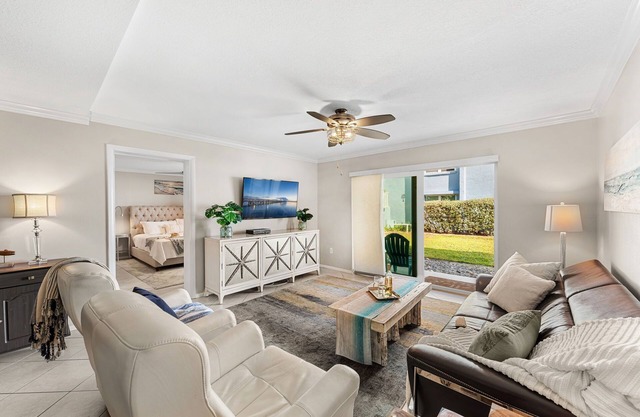 Ground Floor Beachfront Coastal Getaway w/Pool & Beach Views