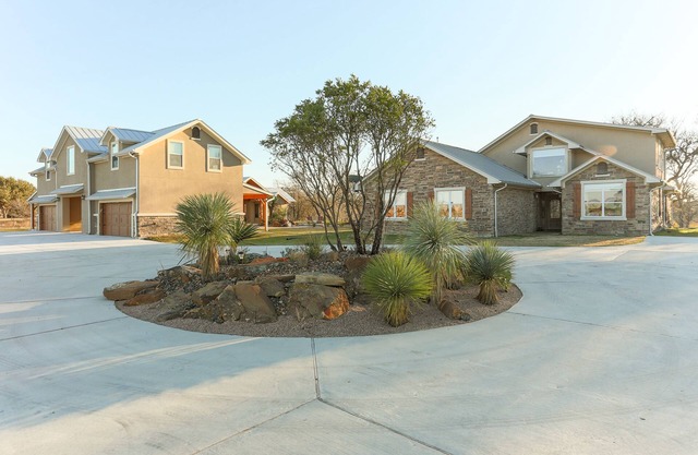 Guadalupe River Ranch - Huge waterfront house with private pool on 63 acres.