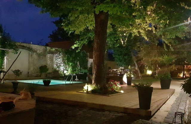 Guest house with 4 individually rented rooms.