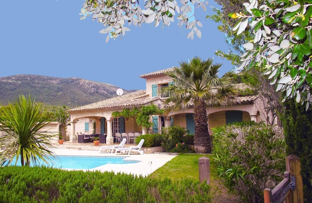 Gulf of St Tropez French Riviera beautiful private villa,heated pool & air con