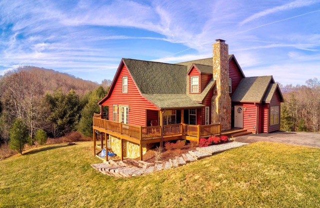half Mi to River Spacious Blue Ridge Gem with Views!