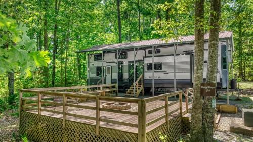 Happy Glamper RV at Haven of Hope near Little River Canyon National Preserve