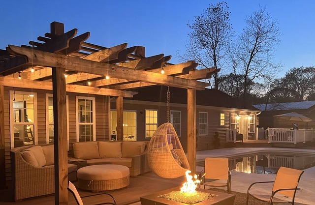Hidden Gem at the Shore with Pool & Gas Firepit