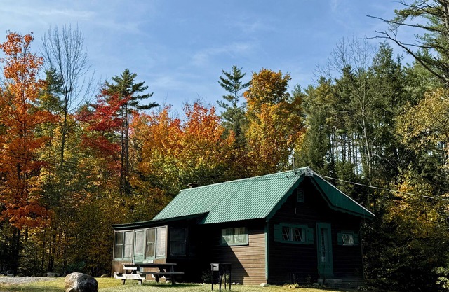 Hide-A-Way Cabin, Pool & AC, Authetic Adirondack Cabin Steps from Loon Lake