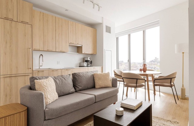 Hip Clinton Hill 2BR w/Gym, Elev & W/D, near Sports, by Blueground