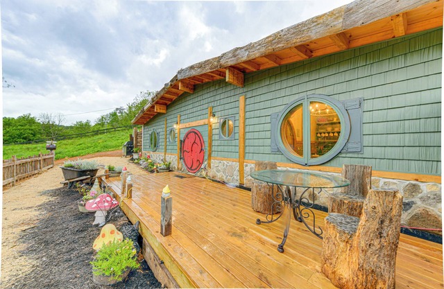 Hobbit-Themed House on 6 Acres in Cosby