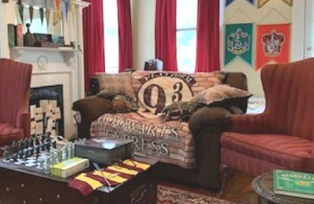 Hogwarts at Augusta Wizards and Muggles welcome! Harry Potter Fans dream stay.