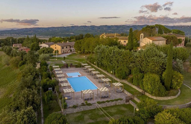 Holiday apartment with garden and pool