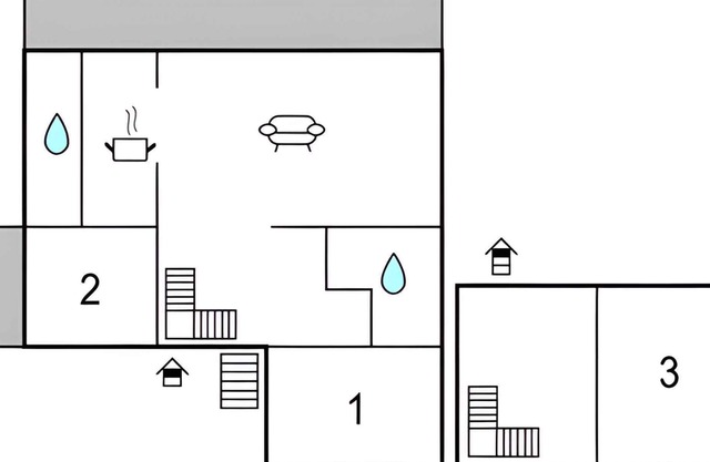 Holiday apartment with barbecue and Wi-Fi