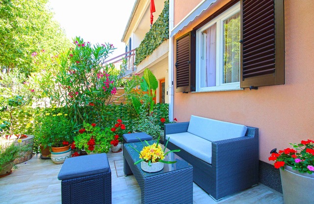 Holiday apartment with air conditioning