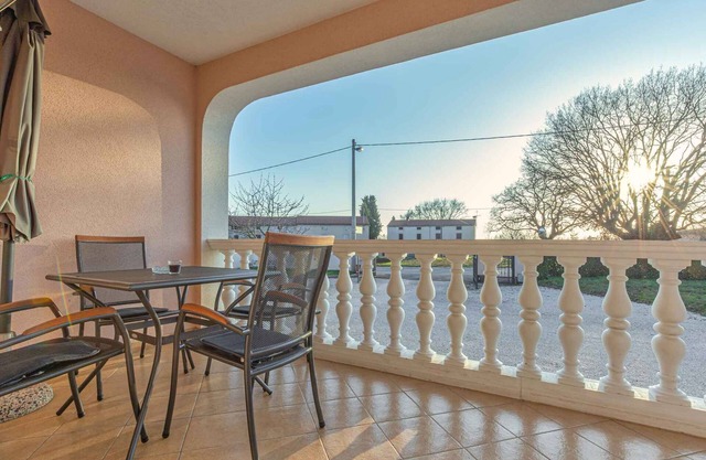 Holiday apartment with balcony