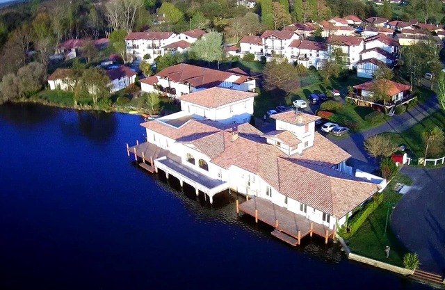 Holiday feet in the water, private pontoon