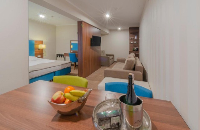 Holiday Home Aparthotel z balkonem przy plaży