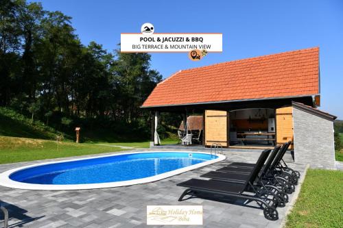 Holiday Home BIBA With Heated Outdoor Pool