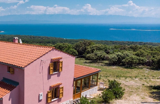 Holiday home BLUE with beautiful sea wiev in the nature on island Cres