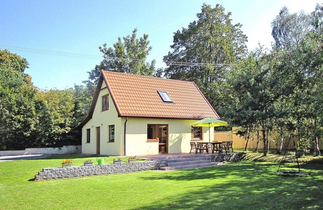 Holiday Home by Lake Wilkasy with Rowboat