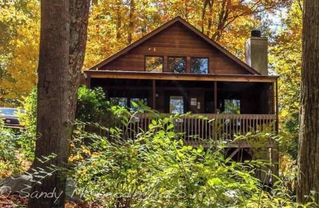 Honeymoon cabin for 2 w/hottub 6mi to DT Asheville