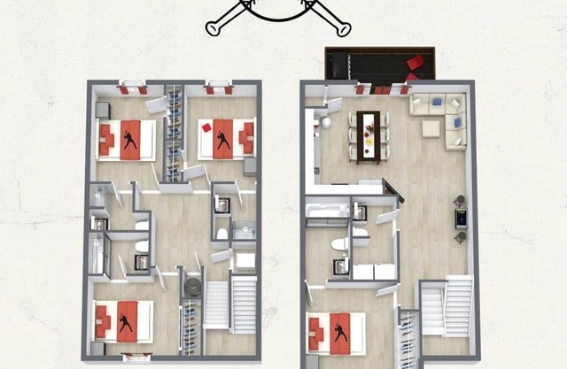 Hoosier Dug Out - 4 Bd Townhome by IU Sports