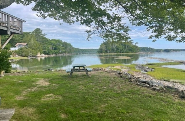 Hopkin's view. Water's edge living in this 1 BR/1 BA first floor unit.