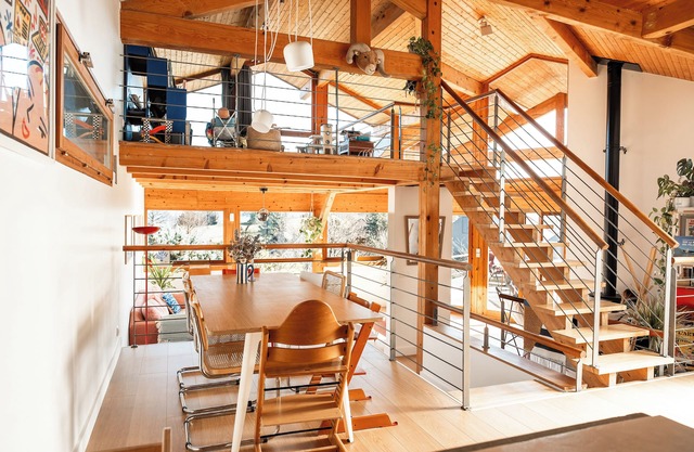 House between lake and mountains - Breathtaking view