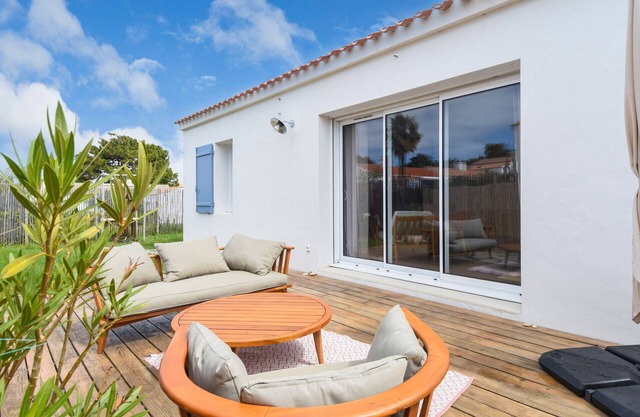 House for 4 - garden - 600m from the beach