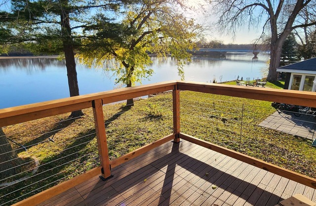House on the River near the Wisconsin Dells!