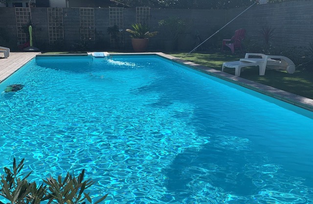 House with pool 500 m from the ocean in Labenne