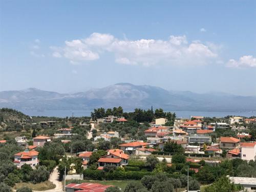 House with view of the sea & the mountain