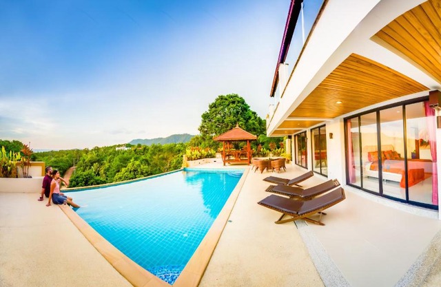 Huge Seaview Pool - Mountain House 4 bedrooms, Koh Lanta
