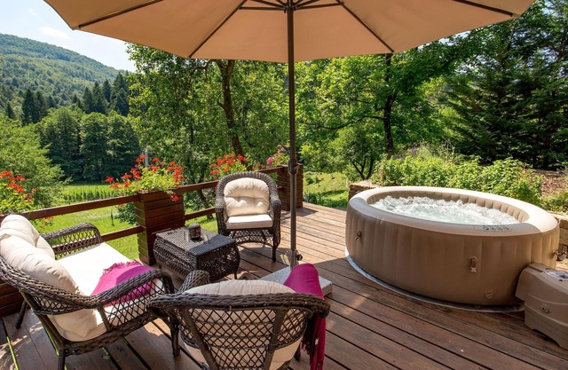 In the heart of Groski Kotar is located this cozy cottage.