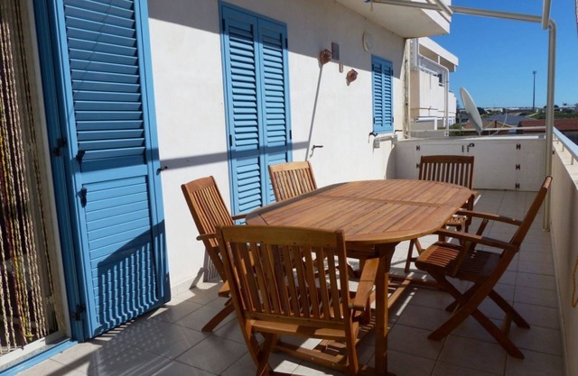 In the tiny village of Casuzze the Ulivi’s apartments