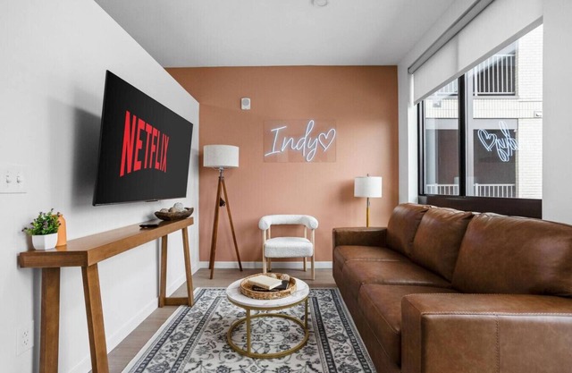 Indy Condo | Pool, Gym, Walk to Lucas Oil