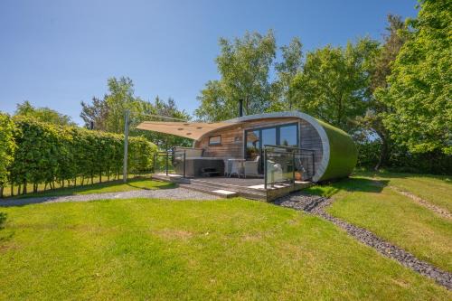 Ingleborough Luxury Pod with Hot Tub at Fell View Park Kirkby Lonsdale
