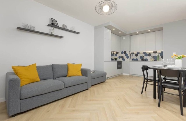 Kłobucka 25A | Modern Apartment | Parking | A/C