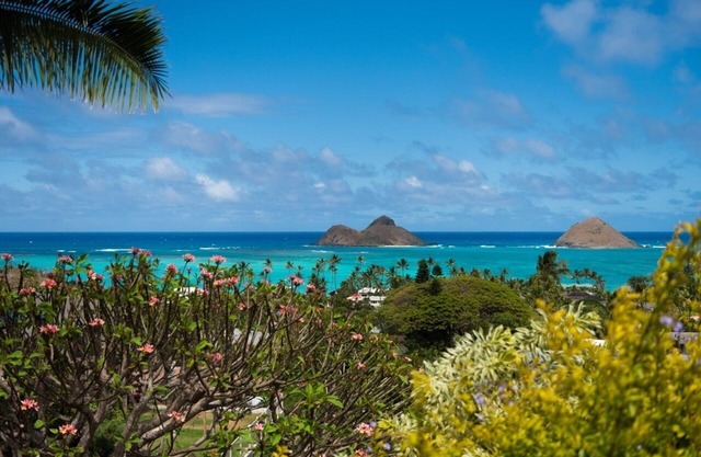 Kehaulani Ridge~Lanikai~Spectacular Views of "The Mokes"! Renovated~Luxurious