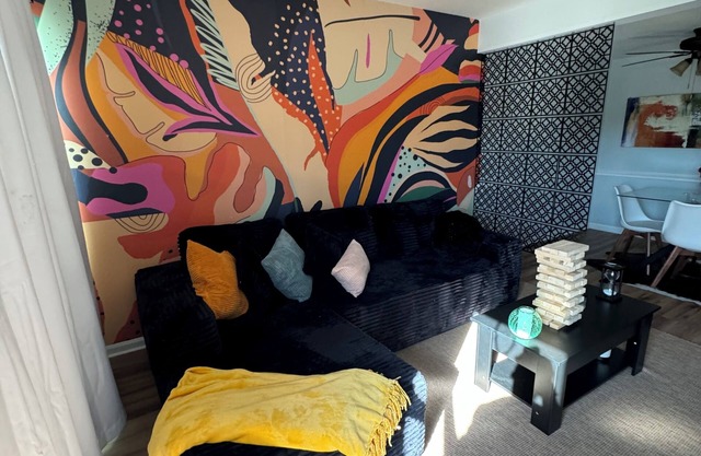 Kick back and relax in this calm, stylish space!