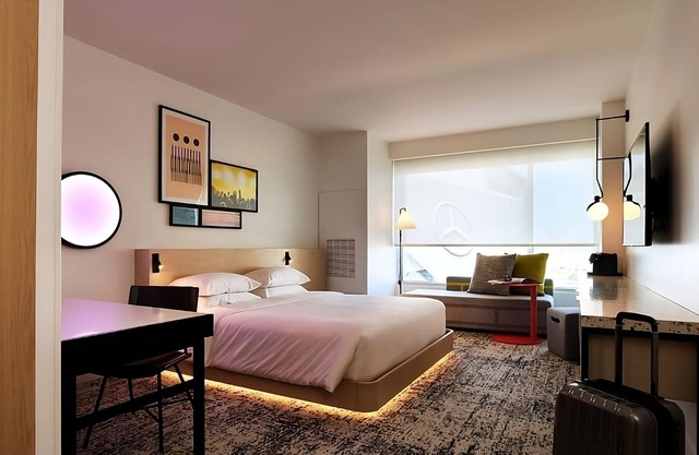 King Room, High Floor Views at REVERB by Hard Rock Downtown Atlanta