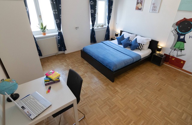 Kingsize Bedroom Apt Central Station Wien