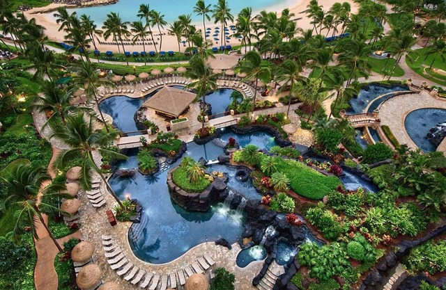 Ko Olina Marriott, 2BR Villa w/Full Kitchen & Pools sleeps 8 SPRING BREAK 2026