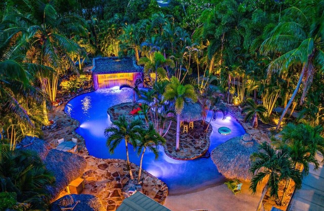 Kon-Tiki Falls: Jupiter's Exclusive Private Resort!