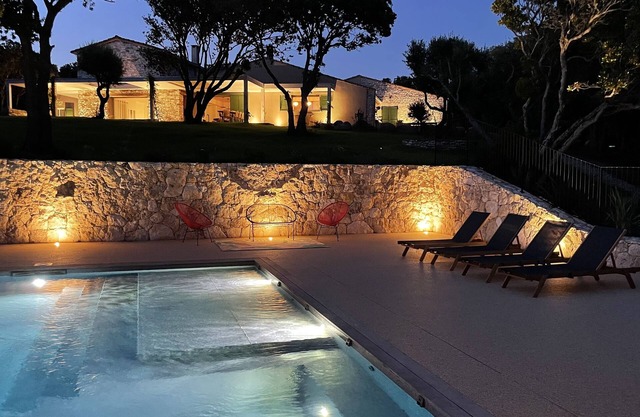L'Arbevhio, an exceptional villa in the Corsican maquis, 7' from the beaches