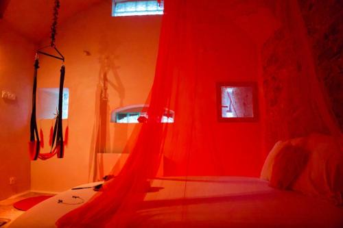 La chambre rouge - Dans le Chateau Fort
