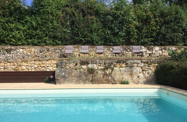 La Fageole in Domme: individual house with private heated pool