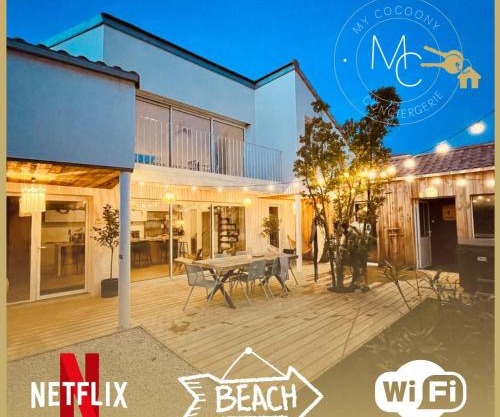 La Petite Cabine, 3chambres proche plage et centre