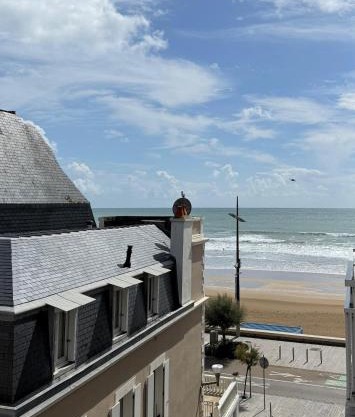 La Plage Studio lumineux, balcon vue mer