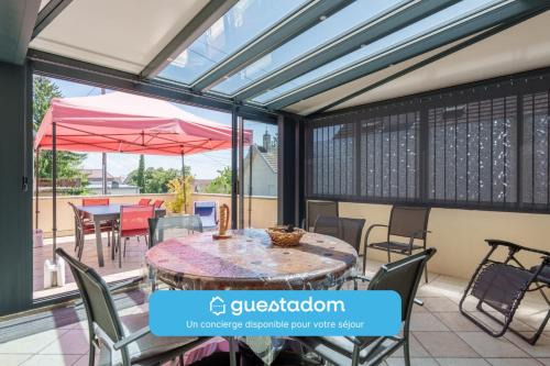 La Roseraie - Terrasse - Véranda